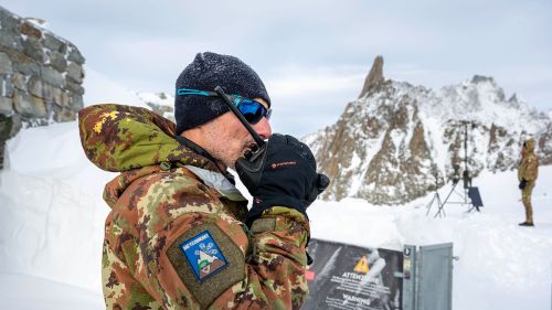 L'esercito sul Monte Bianco per studi e sperimentazioni in ambienti artici
