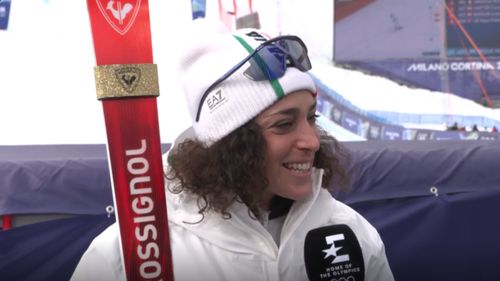 La gioia di Federica Brignone: 'Non pensavo di vincere l'oro, non ci credo: sono senza parole'