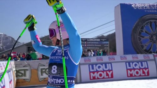Festa italia a passo san pellegrino, elena curtoni vince il superg della val di fassa!