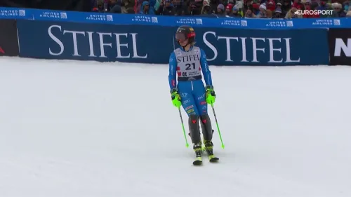 Lara Della Mea spenta nella seconda manche dello Slalom di Copper Mountain, il video