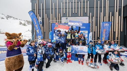 Die sieger des team parallel torlaufs