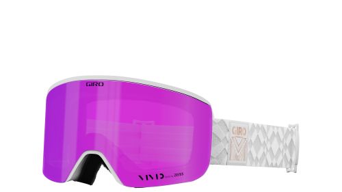 Giro ella goggle white limitless vivid pink hero