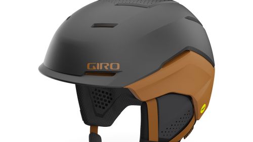 Giro tenet mips snow helmet metallic coal tan hero