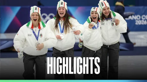 Le ragazze dArgento nella staffetta 3000m: rivivi il film in 140 secondi: Arianna Fontana, Arianna Sighel, Elisa Confortola e Chiara Betti