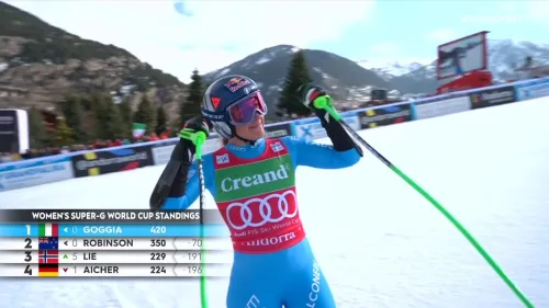 Sofia Goggia ritrova la vittoria e il sorriso: successo favoloso in SuperG e pettorale rosso più saldo, rivivila