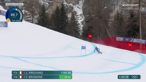 Federica Brignone spettacolare sull'Olympia delle Tofane: il video della sua prova da medaglia