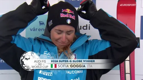 Ufficiale la Coppa di SuperG dopo larrivo di Robinson: le lacrime di Sofia Goggia