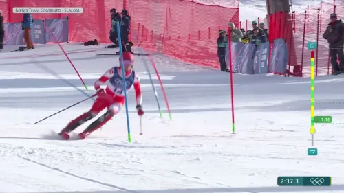 Nef si mangia la Stelvio: oro per la Svizzera in coppia con von Allmen, riguarda lo slalom della combinata a squadre