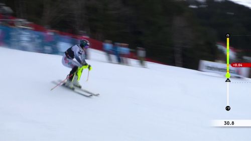 Atle Lie McGrath fa il vuoto nella prima manche dello slalom sulla M&auml;nnlichen