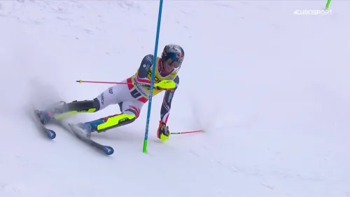 Clement Noel danza meglio di tutti sulla Gran Risa: sua la prima manche dello slalom maschile in Alta Badia, rivedilo