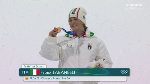 Flora tabanelli, medaglia di bronzo storica nel big air: rivivi la gioia del podio a livigno