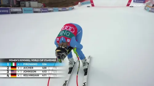 Apoteosi Laura Pirovano: vince la discesa e la coppa è sua, il video