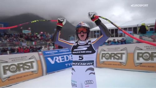 Aicher velocissima: &egrave; imprendibile nel SuperG di Tarvisio, il video