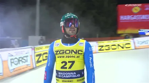 Sala non brilla nello slalom notturno di Campiglio: la sua seconda manche