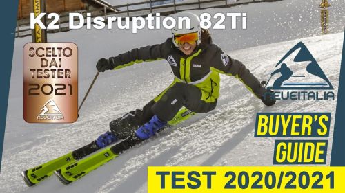 K2 disruption 82 ti - neveitalia ski-test 2020/2021