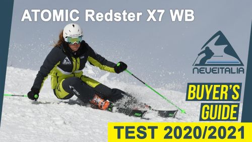 Atomic redster x7 wb - neveitalia ski-test 2020/2021