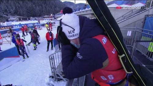 Hochfilzen, dale in lacrime dopo la vittoria in coppa del mondo