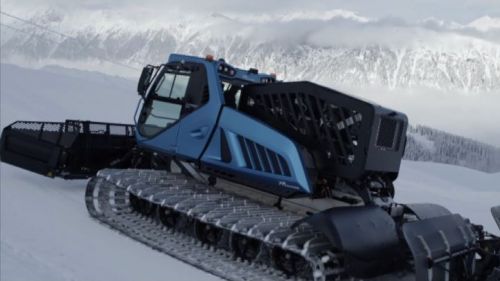Un gatto delle nevi a idrogeno, Prinoth presenta la rivoluzione green sulle piste da sci