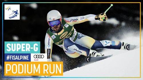 Kjetil jansrud - 3rd place in val gardena super-g maschile