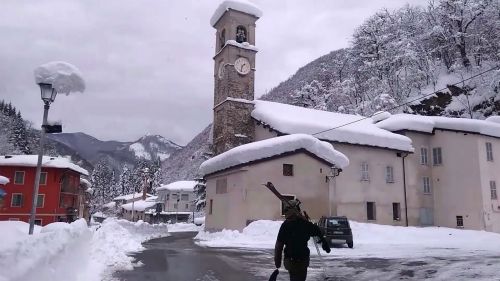 Freeride Touring in Val Corsaglia, Gennaio 2021