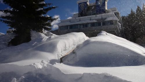 Marilleva 1400 a gennaio 2021: un po' di vento e tanta neve!