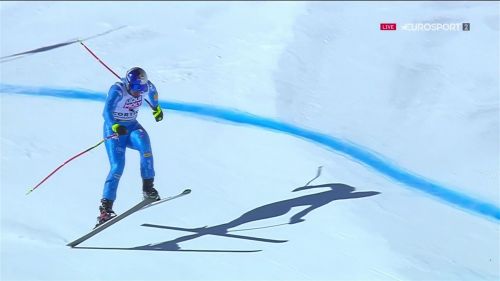 Dominik paris, 4° posto di rabbia! l'errore che gli è costato il podio della discesa di cortina