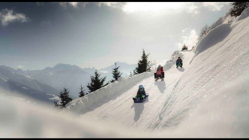 Pista per slittini di 13 km nell'Aletsch Arena