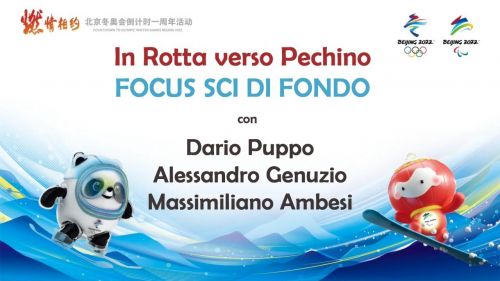 In rotta verso pechino (2) - sci di fondo con massimiliano ambesi, alessandro genuzio e dario puppo