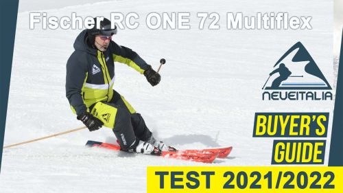 Fischer rc one 72 multiflex - neveitalia ski-test 2021/2022