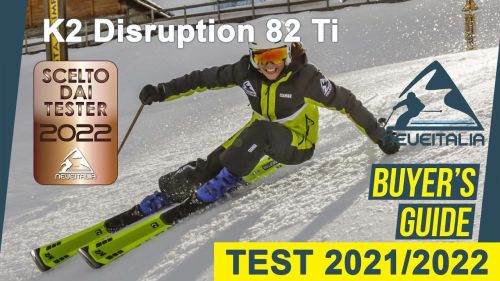 K2 disruption 82 ti - neveitalia ski-test 2021/2022