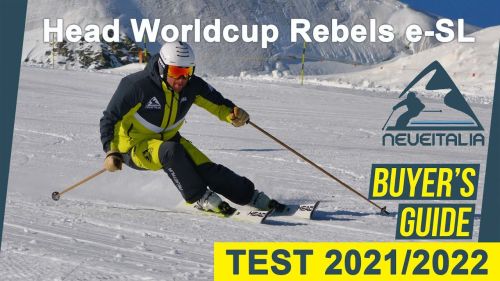 Head worldcup rebels e-sl - neveitalia ski-test 2021/2022