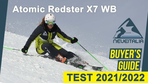 Atomic redster x7 wb - neveitalia ski-test 2021/2022