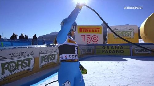 Elena Curtoni fa la gara perfetta a Cortina, rivivi la sua vittoria in Super G - Sci alpino, Coppa del Mondo 2021/2022