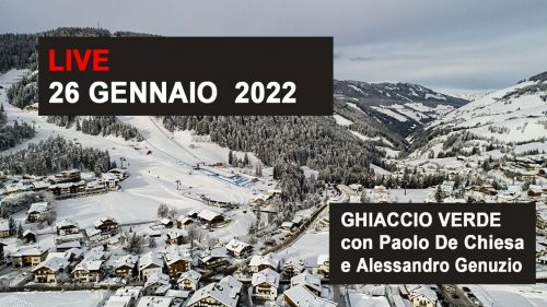 Ghiaccio verde, paolo de chiesa in diretta dopo le gare di plan de corones e schladming