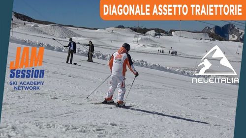 Diagonale assetto traiettorie - INT.18 - Corso sci intermedio