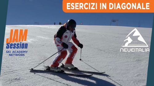 Esercizi in diagonale - INT.19 - Corso di sci Intermedio