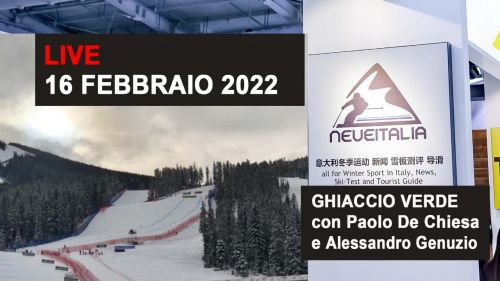 Ghiaccio verde con paolo de chiesa