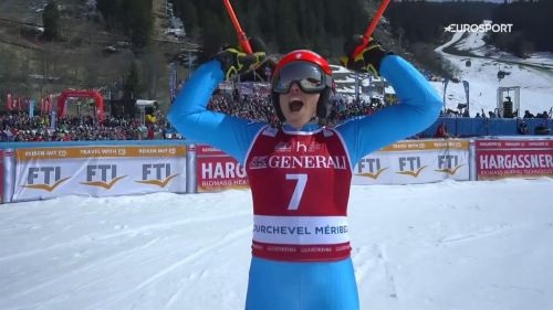 Brignone e l'ultimo successo in gigante, riguarda la gara - finali di coppa del mondo di méribel