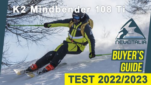 K2 mindbender 108 - neveitalia ski-test 2022/2023