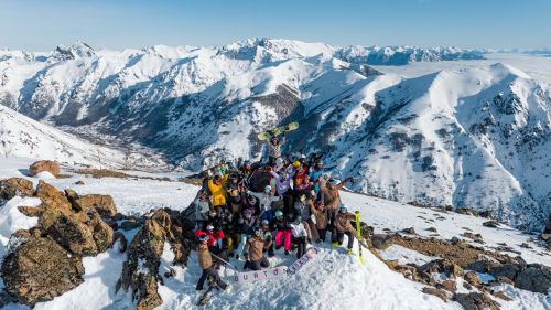 Linverno australe in Argentina con lassocizione Ski Instructor Academy