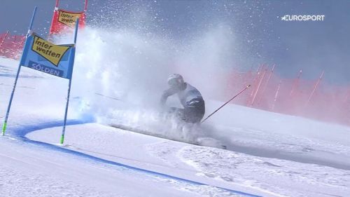 Gigante di sölden nero per gli azzurri: giovanni borsotti, unico italiano in 2ª manche, sbaglia