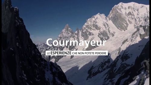 Courmayeur mont blanc inverno - video promozionale