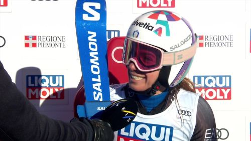 Marta bassino ringrazia i tifosi dopo la vittoria in gigante: 'siete fantastici, che emozione'