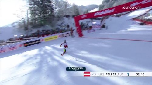 Feller davanti nella prima manche dello slalom di kitz: riguardalo