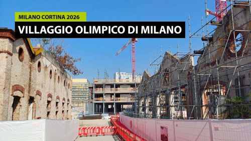 Villaggio Olimpico di Milano. L'Assessore Terzi 'Tempistiche secondo il calendario'