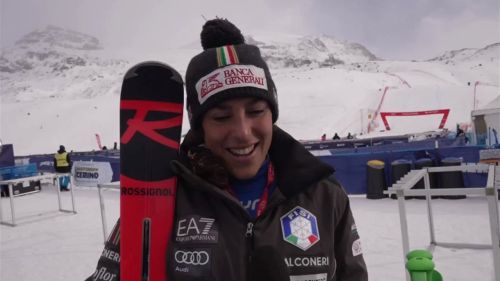 Brignone: 'grazie a chi ha lavorato duramente, ma il prossimo anno...'