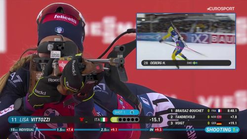 Lisa Vittozzi vince lindividuale per un decimo! Gli highlights in 160