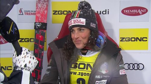 Federica Brignone: 2ª manche da tutto o niente, il mio primo back-to-back è incredibile