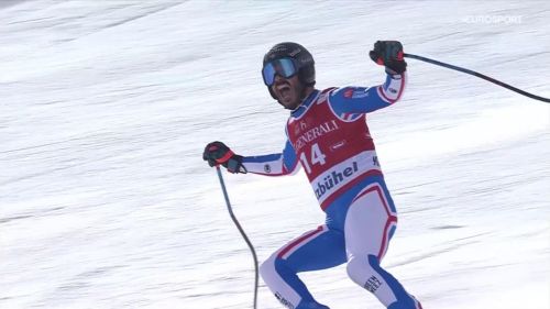 Cyprien sarrazin beffa l'azzurro florian schieder per cinque centesimi: sua la streif, rivivilo