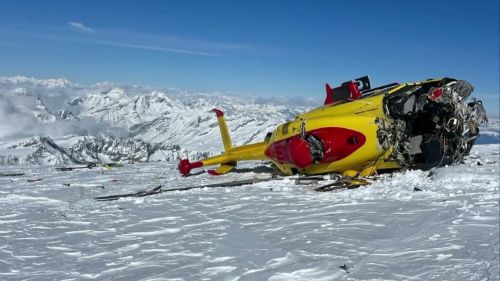 Elicottero precipitato sul Rosa. A bordo anche guida alpina ossolana